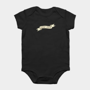 Lorem Ipsum Tattoo Flash for Graphic Designers Baby Bodysuit